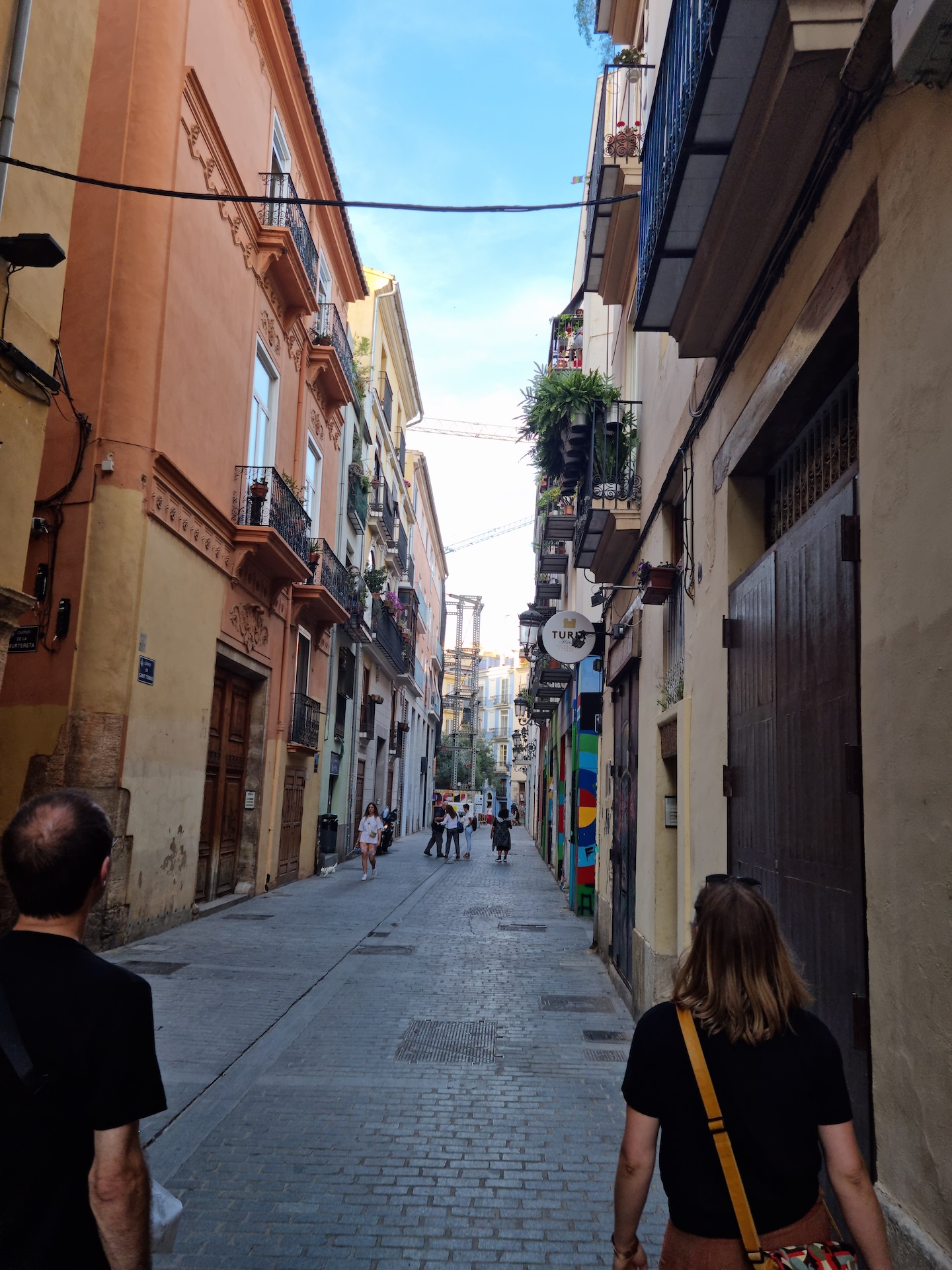 "Après une journée de conférences, une promenade à Valencia !"